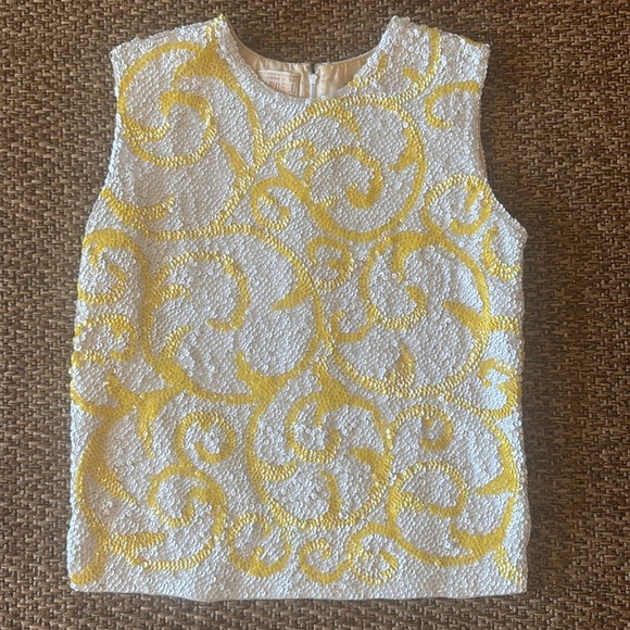 Vintage Cardell Sequin Wool Top - Picture 1 of 5